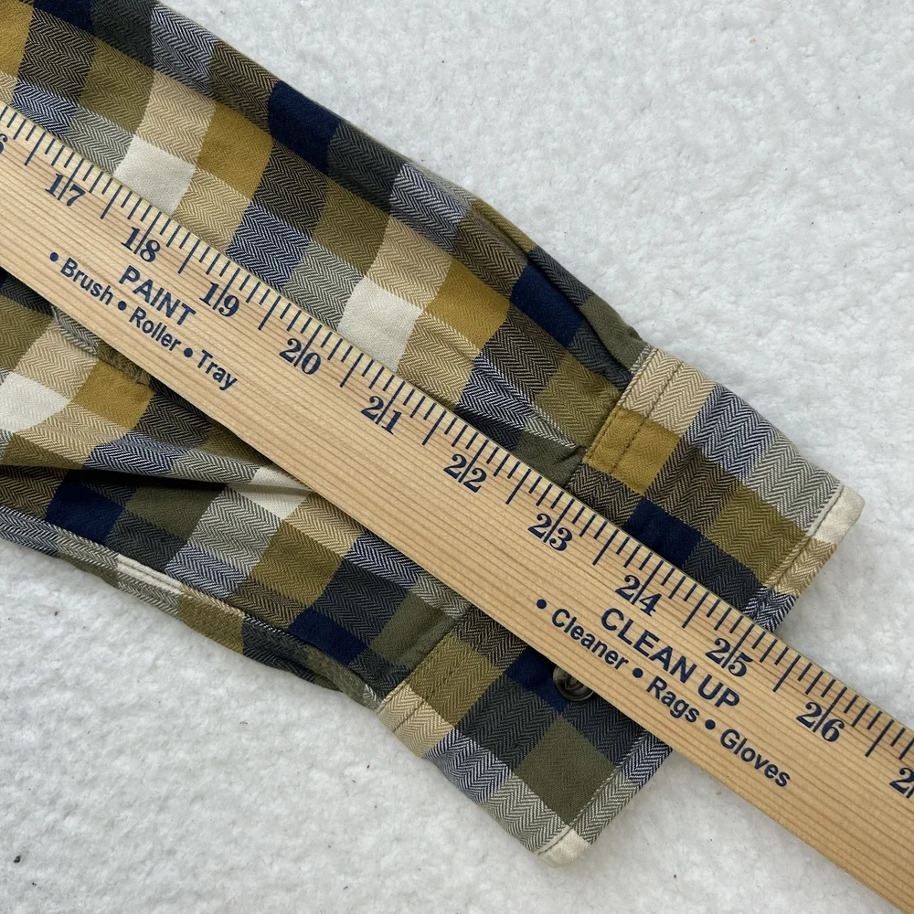 The North Face Shirt Mens Large Plaid Button Up Long Sleeve Outdoor Casual